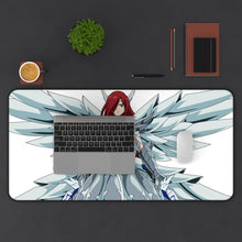 Load image into Gallery viewer, Erza Scarlet Mouse Pad (Desk Mat) With Laptop

