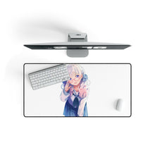 Load image into Gallery viewer, Anime Girl Mouse Pad (Desk Mat) On Desk
