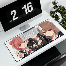 Load image into Gallery viewer, My Teen Romantic Comedy SNAFU Yukino Yukinoshita, Yui Yuigahama Mouse Pad (Desk Mat) With Laptop

