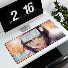 Load image into Gallery viewer, Anime Girl Mouse Pad (Desk Mat) With Laptop
