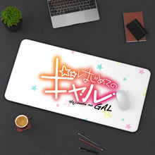 Load image into Gallery viewer, Hajimete No Gal Mouse Pad (Desk Mat) On Desk
