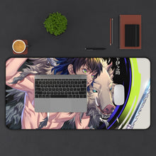 Load image into Gallery viewer, Inosuke Hashibira Mouse Pad (Desk Mat) With Laptop
