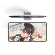 Load image into Gallery viewer, Free! Haruka Nanase Mouse Pad (Desk Mat) On Desk
