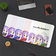 Load image into Gallery viewer, Lucky Star Kagami Hiiragi Mouse Pad (Desk Mat) On Desk
