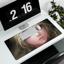 Load image into Gallery viewer, Feline Eyes Mouse Pad (Desk Mat) With Laptop
