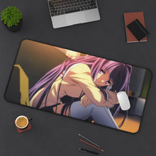 Load image into Gallery viewer, Kyou Fujibayashi Mouse Pad (Desk Mat) On Desk
