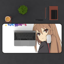 Load image into Gallery viewer, Ookami-san to Shichinin no Nakama-tachi Mouse Pad (Desk Mat) With Laptop
