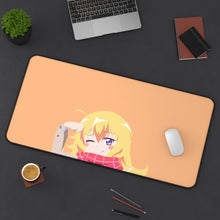 Load image into Gallery viewer, Gabriel DropOut Gabriel Tenma White Mouse Pad (Desk Mat) On Desk
