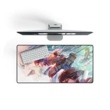 Load image into Gallery viewer, Eren Yeager,Mikasa Ackerman and Armin Arlert Mouse Pad (Desk Mat)

