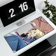 Load image into Gallery viewer, Croisée In A Foreign Labyrinth Mouse Pad (Desk Mat) With Laptop
