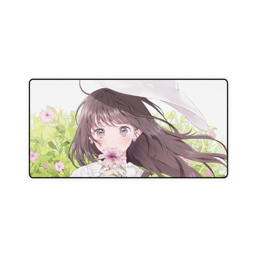 Anime Girl Mouse Pad (Desk Mat)