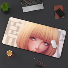 Load image into Gallery viewer, Anime Prison School Mouse Pad (Desk Mat) On Desk
