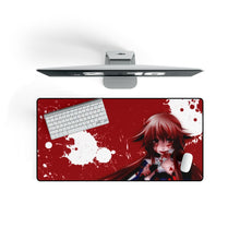Load image into Gallery viewer, Mirai Nikki Yuno Gasai Mouse Pad (Desk Mat) On Desk
