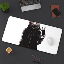 Load image into Gallery viewer, Tokyo Ghoul Ken Kaneki Mouse Pad (Desk Mat) On Desk
