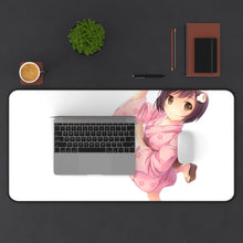 Load image into Gallery viewer, Monogatari (Series) Mouse Pad (Desk Mat) With Laptop
