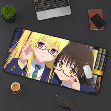 Load image into Gallery viewer, Konjiki no Yami, Mikan Yuuki Mouse Pad (Desk Mat) On Desk
