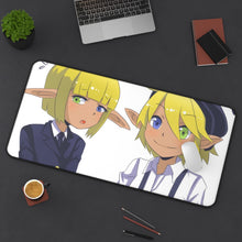 Load image into Gallery viewer, Aura and Mare Mouse Pad (Desk Mat) On Desk
