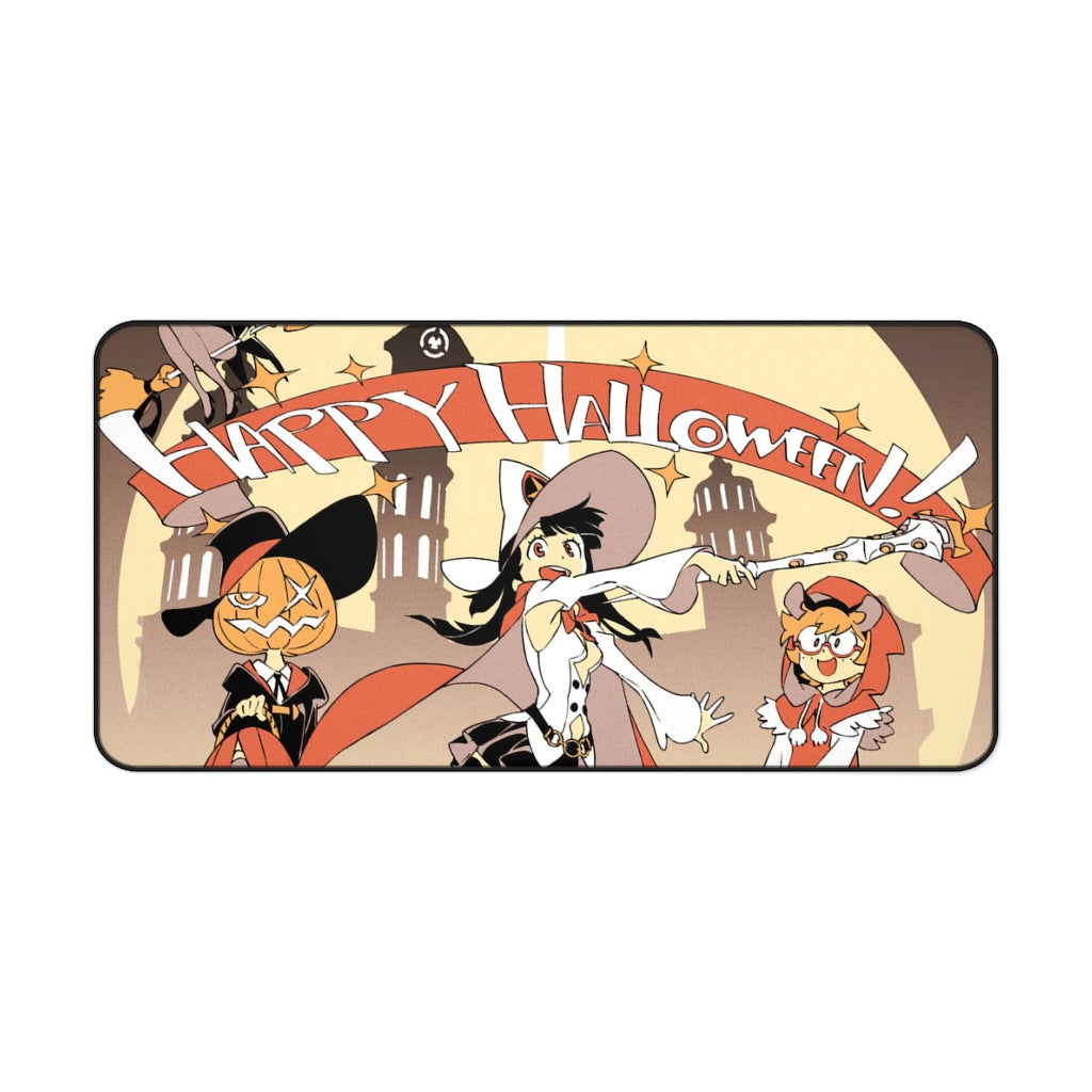 Little Witch Academia Atsuko Kagari, Sucy Manbavaran, Computer Keyboard Pad, Lotte Yanson, Professor Ursula Mouse Pad (Desk Mat)