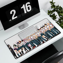 Load image into Gallery viewer, My Hero Academia Izuku Midoriya, Katsuki Bakugou, Tenya Iida, Shouta Aizawa, Tsuyu Asui Mouse Pad (Desk Mat) With Laptop
