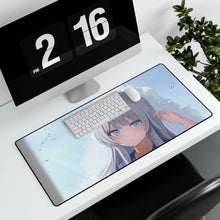 Load image into Gallery viewer, Anime Girl Mouse Pad (Desk Mat) With Laptop
