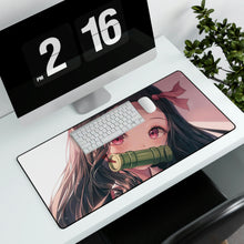 Load image into Gallery viewer, Nezuko, Cute, Kimetsu no Yaiba, Mouse Pad (Desk Mat)
