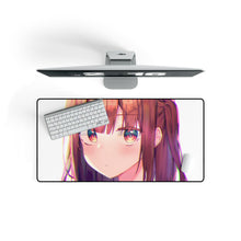 Load image into Gallery viewer, Anime Girl Mouse Pad (Desk Mat) On Desk
