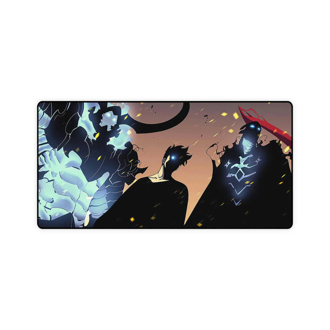 Solo Leveling, Sung Jin Woo, Igris, Iron, Shadow, Mouse Pad (Desk Mat)