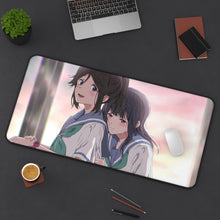 Load image into Gallery viewer, Sound! Euphonium Mizore Yoroizuka, Nozomi Kasaki Mouse Pad (Desk Mat) On Desk

