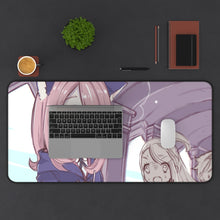Load image into Gallery viewer, Little Witch Academia Sucy Manbavaran, Computer Keyboard Pad Mouse Pad (Desk Mat) With Laptop
