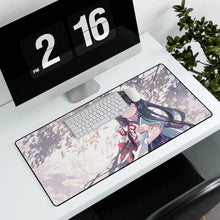 Load image into Gallery viewer, Anime Girl Mouse Pad (Desk Mat) With Laptop

