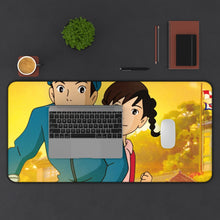 Load image into Gallery viewer, From Up On Poppy Hill Mouse Pad (Desk Mat) With Laptop

