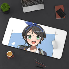 Load image into Gallery viewer, Rent-A-Girlfriend Mouse Pad (Desk Mat) On Desk
