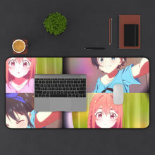 Load image into Gallery viewer, Sumi and Ruka! Mouse Pad (Desk Mat) With Laptop
