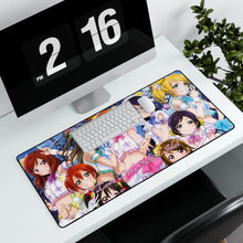 Load image into Gallery viewer, Love Live! Maki Nishikino, Kotori Minami, Umi Sonoda, Honoka Kousaka, Rin Hoshizora Mouse Pad (Desk Mat) With Laptop

