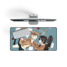 Load image into Gallery viewer, Fukumenkei Noise Mouse Pad (Desk Mat) On Desk

