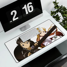 Load image into Gallery viewer, Kirito and Asuna Mouse Pad (Desk Mat)

