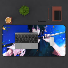 Load image into Gallery viewer, Fire Force Benimaru Shinmon Mouse Pad (Desk Mat) With Laptop
