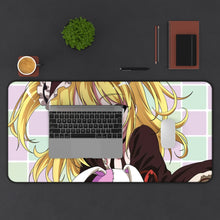 Load image into Gallery viewer, Boku Wa Tomodachi Ga Sukunai Kobato Hasegawa Mouse Pad (Desk Mat) With Laptop
