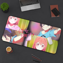 Load image into Gallery viewer, Sumi and Ruka! Mouse Pad (Desk Mat) On Desk
