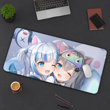 Load image into Gallery viewer, Virtual Youtuber Mouse Pad (Desk Mat) On Desk

