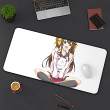 Load image into Gallery viewer, Infinite Stratos Mouse Pad (Desk Mat) On Desk

