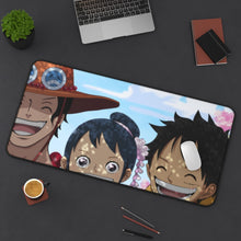 Load image into Gallery viewer, O-Tama, Portgas D. Ace Mouse Pad (Desk Mat) With Laptop
