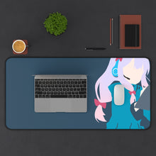 Load image into Gallery viewer, EroManga-Sensei Mouse Pad (Desk Mat) With Laptop
