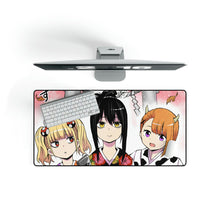 Load image into Gallery viewer, Mieruko Chan Anime Characters Mouse Pad (Desk Mat)
