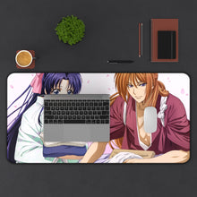 Load image into Gallery viewer, Rurouni Kenshin Mouse Pad (Desk Mat) With Laptop
