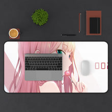 Load image into Gallery viewer, Darling In The FranXX Mouse Pad (Desk Mat) With Laptop
