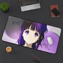 Load image into Gallery viewer, Eru Chitanda Face Mouse Pad (Desk Mat) On Desk
