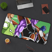 Load image into Gallery viewer, Guldo, Recoome, Burter,Jeice and Ginyu Mouse Pad (Desk Mat) On Desk
