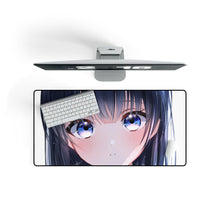 Load image into Gallery viewer, Anime Girl Mouse Pad (Desk Mat) On Desk
