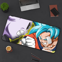 Load image into Gallery viewer, Goku vs Jiren Mouse Pad (Desk Mat) On Desk
